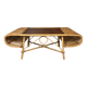Rattan coffee table