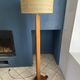 K-lighting vintage 1970s Scandinavian teak floor lamp