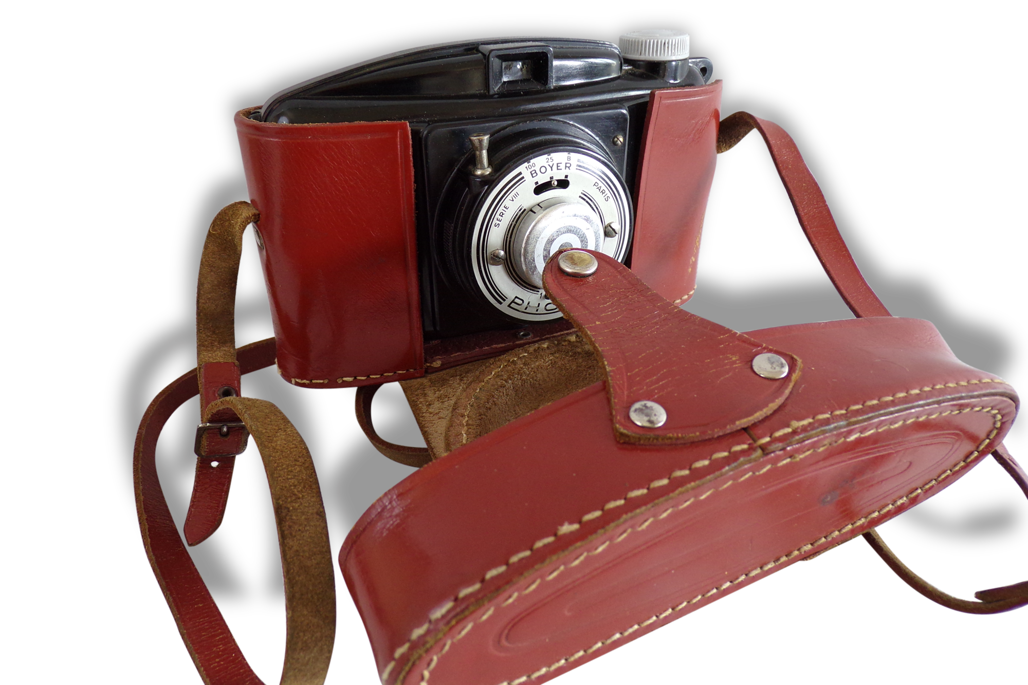 Camera Photax goal Boyer with cover