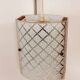 Mid-Century wall-mounted sconce in glass, 1960s