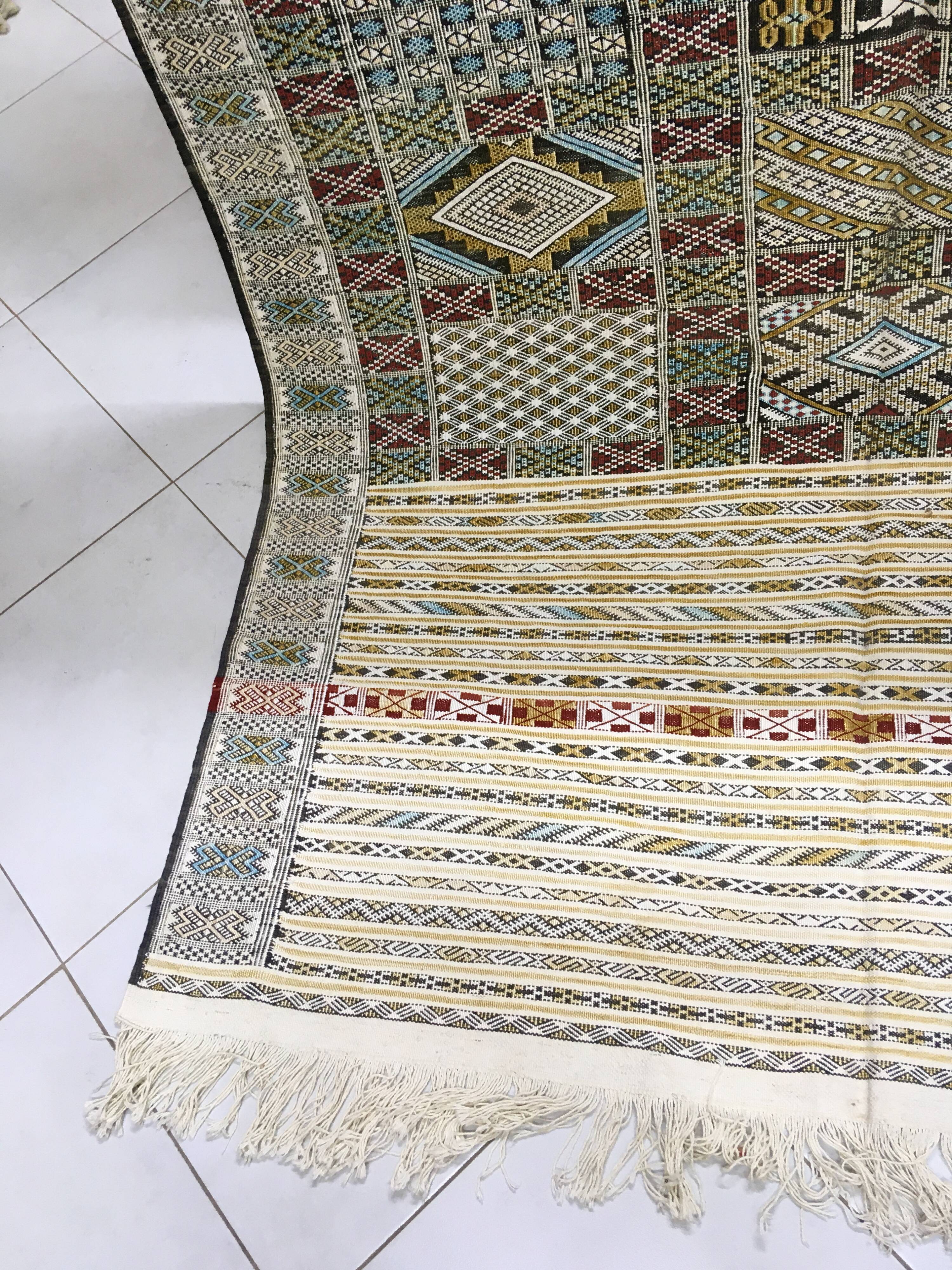 Tapis kilim de tiflet 2m91 x 1m54