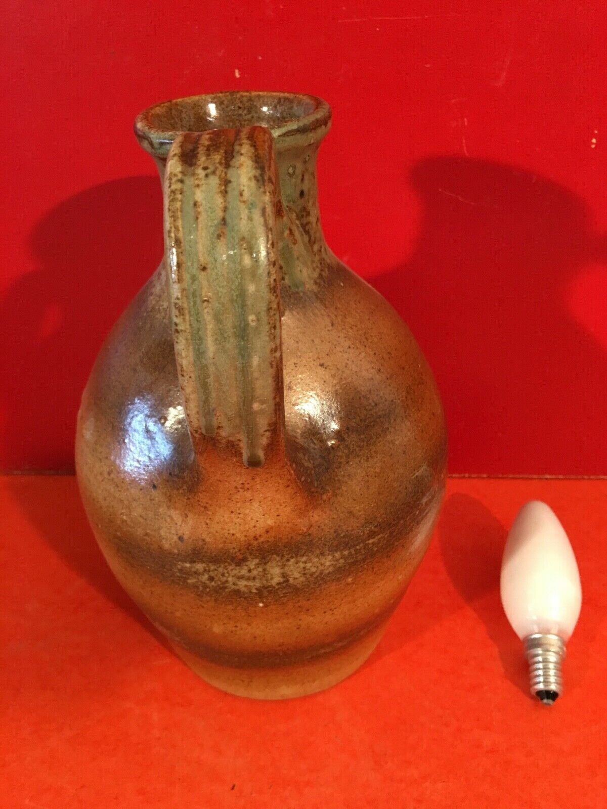 Fontgombault pottery jug pitcher