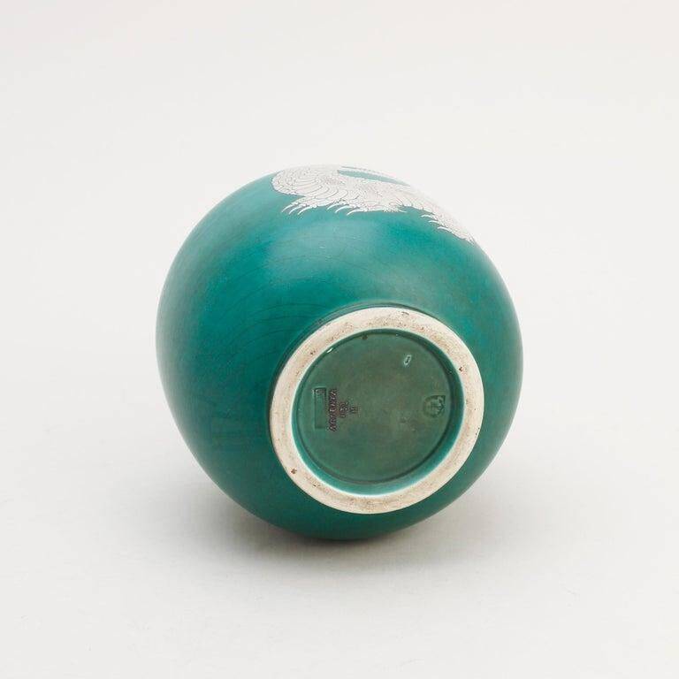 Vase Wilhelm Kage Gustavsberg Sweden, 1950. Signed and dated.