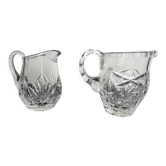 2 pichets en cristal
