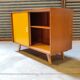 Yellow U 452 sideboard by Jiri Jiroutek for Interier Praha 1960
