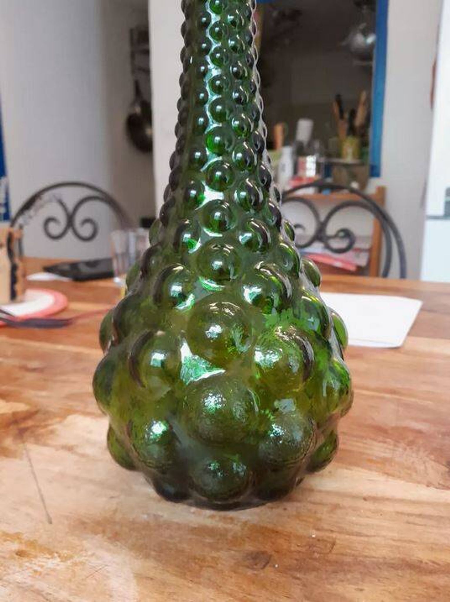 Bouteille carafe italienne Empoli vintage