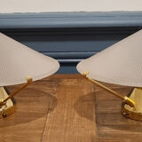 Pair of wall lamps Milan Iluminacion, XXth century