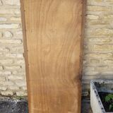 Art Deco oak mirror with bevelled glass from the 1930s.