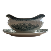Sauceboat on stand Villeroy & Boch model Burgenland green