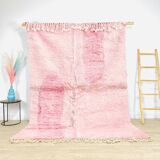 Tapis rose bérbere en laine 200cmx300cm