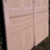 Paire de portes coulissantes 100.8x234cm anciennes