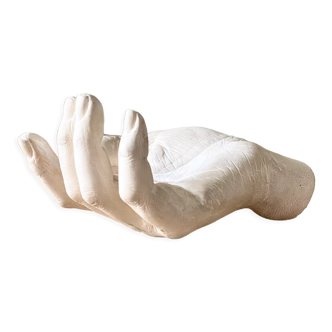 Vide poche sculpture en plâtre