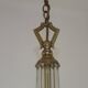 French Mid-Century / 1960s 4 Light Chandelier In The Style of Jacques Adnet