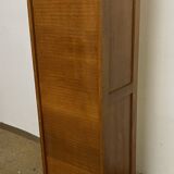 Vintage filing cabinet / secretary / document holder with curtains