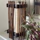 Lampe en bois vintage