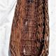 Old woven chestnut basket