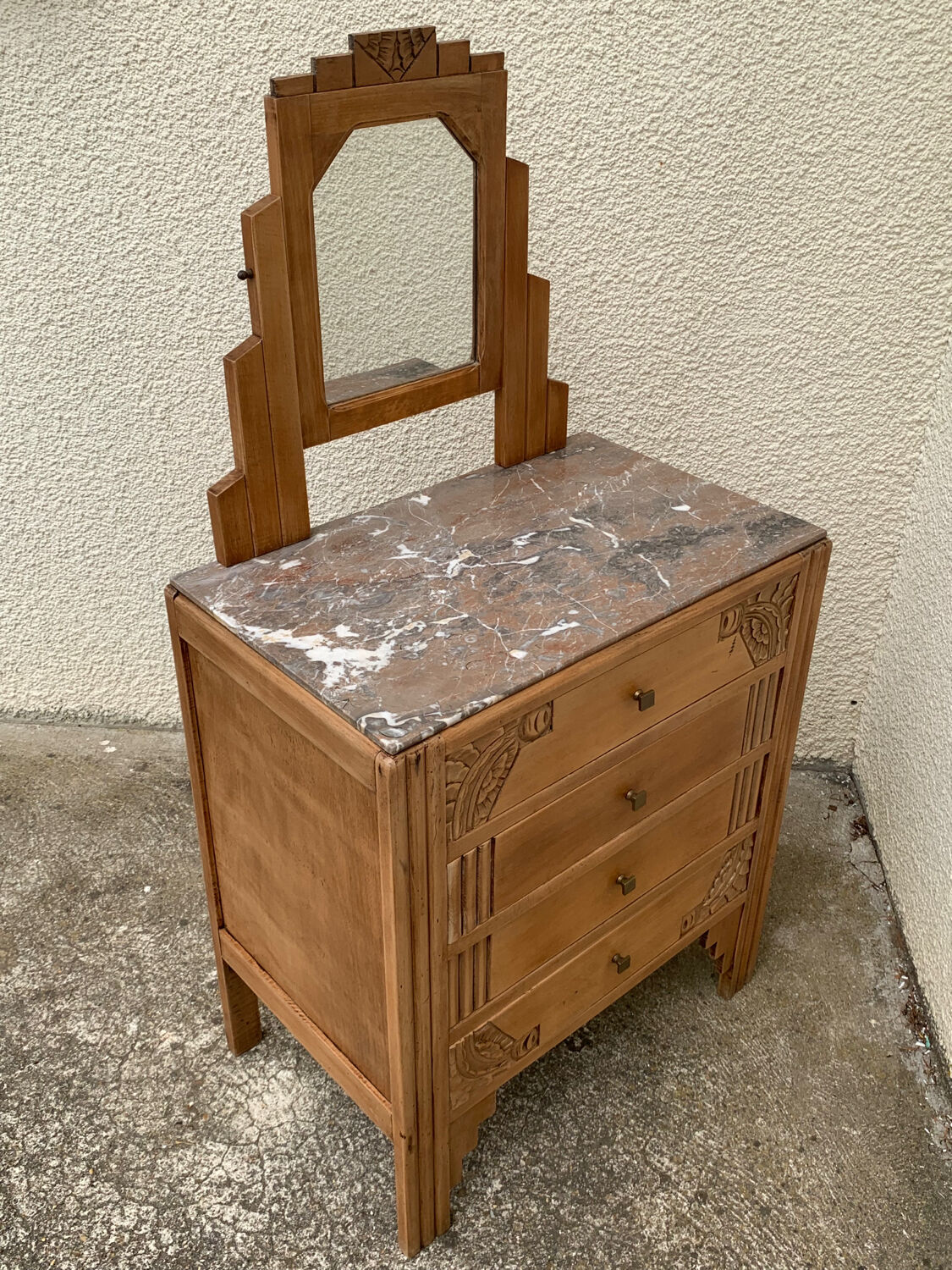 Commode coiffeuse art déco 1930