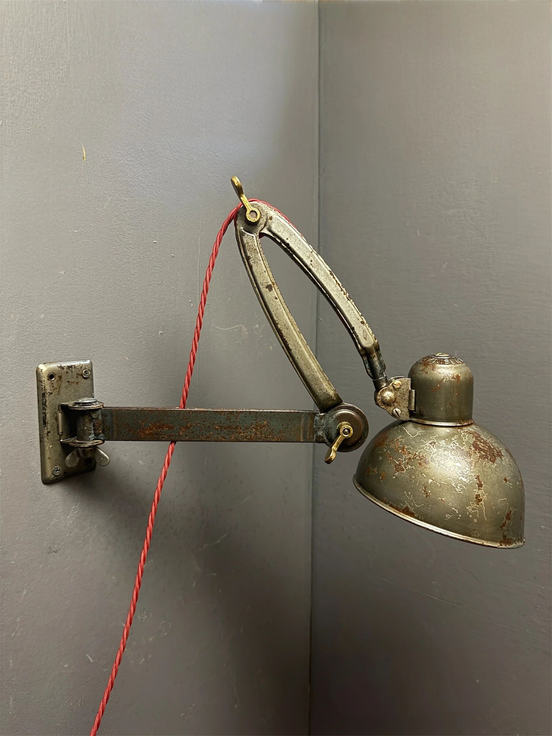 1930s Kaiser Idell Model 6716 Wall Lamp