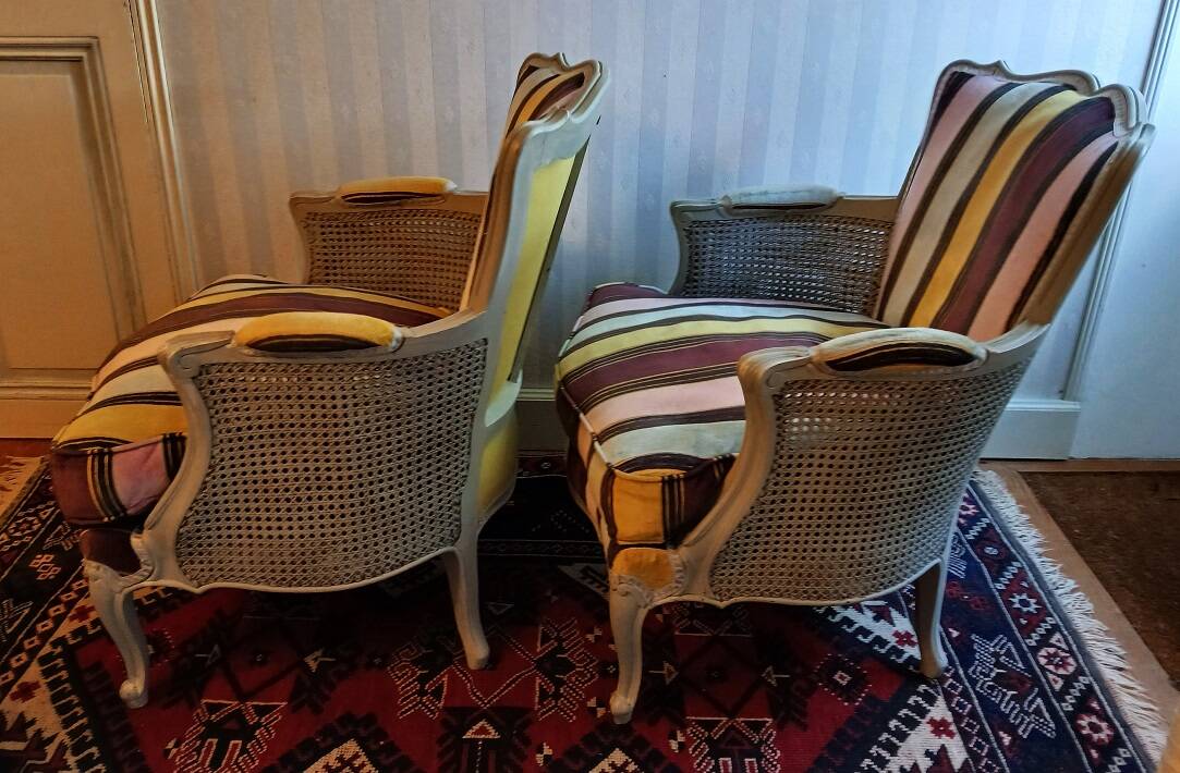 Pair of armchairs