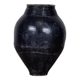 Turkish terracotta olive jar or garden urn