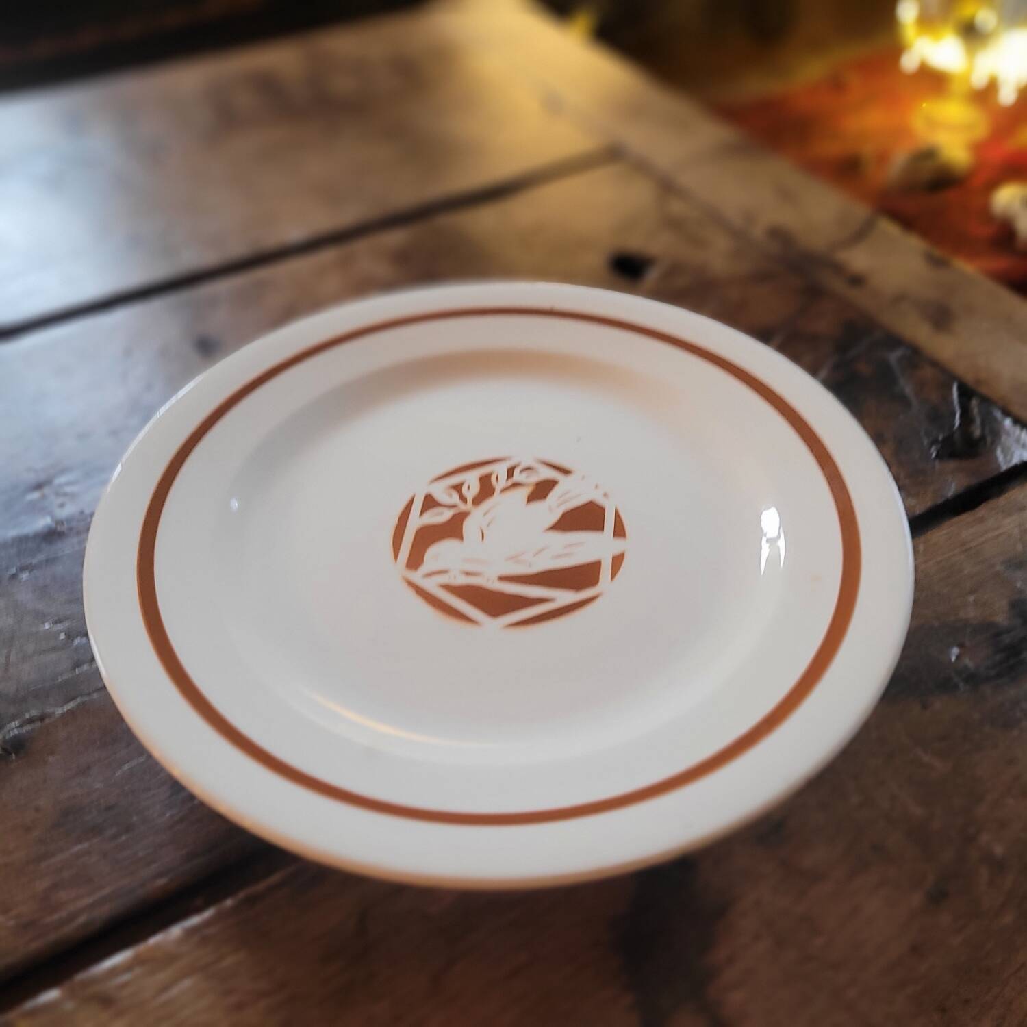 Salins Terre de Fer “Colibri” Fruit Bowl – 1920s–1930s