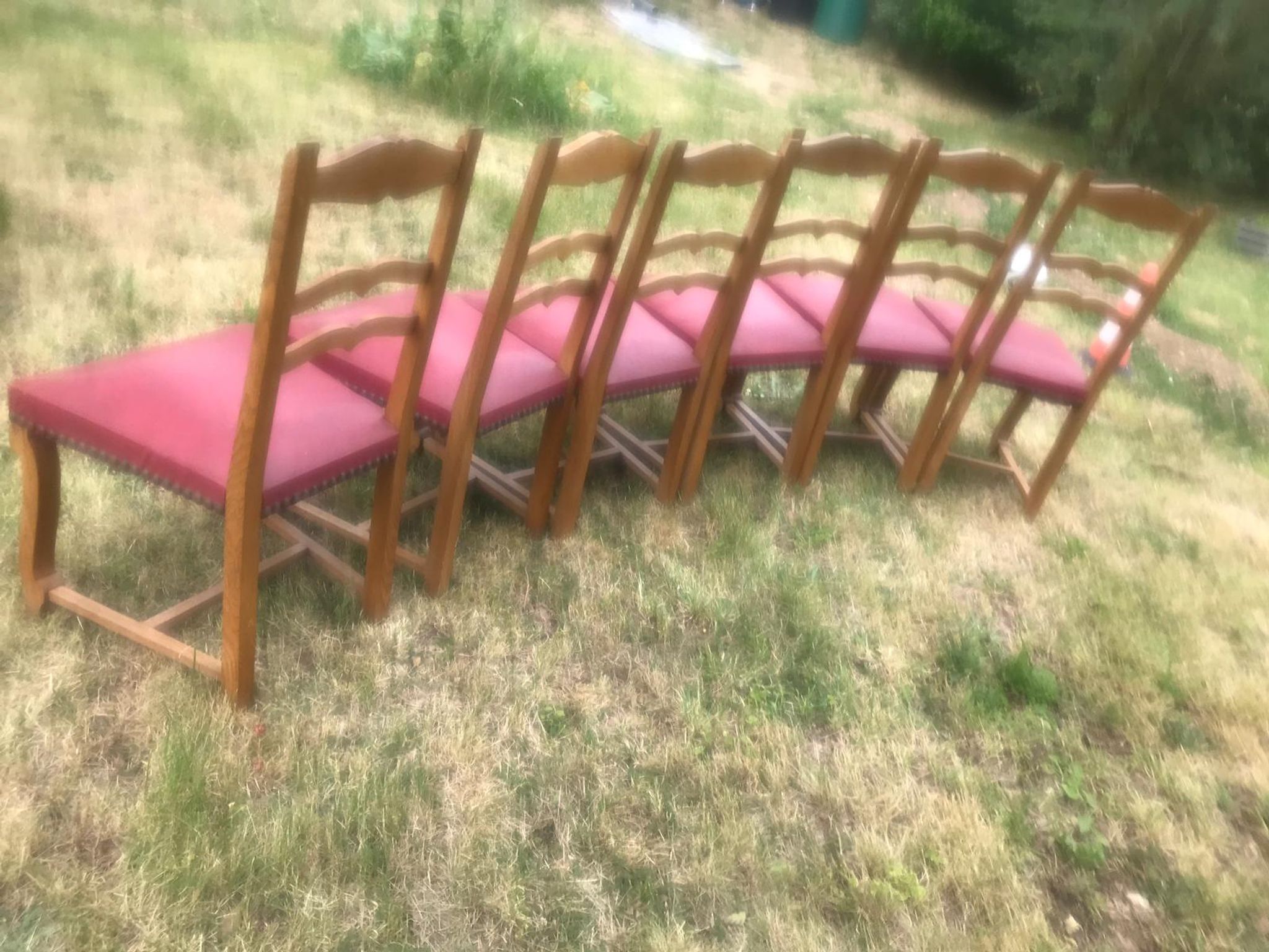 Lot de 6 chaises anciennes