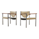 Paire de chaises club, modèle 206 de lübke, années 60