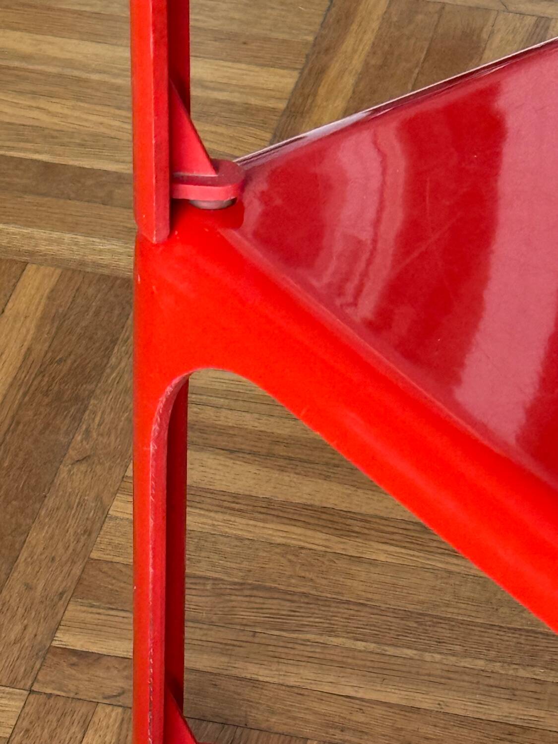 2 stackable tables Demetrio 45 by Vico Magistretti for Artemide