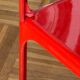 2 stackable tables Demetrio 45 by Vico Magistretti for Artemide