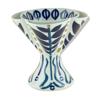 Coupe en porcelaine des années 60-70