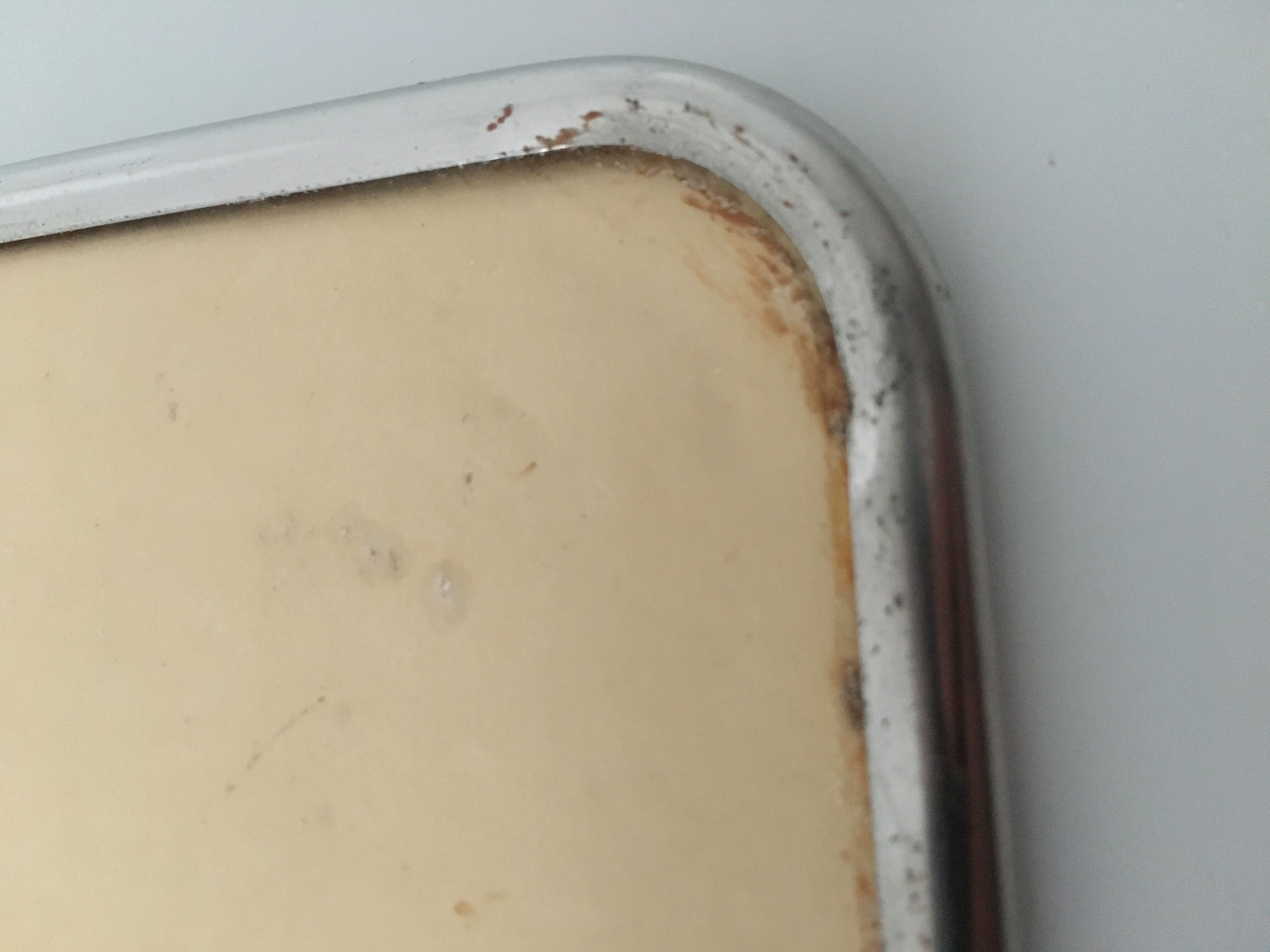 Vintage barber mirror 30x24