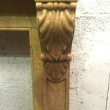 Louis Philippe yellow marble mantel