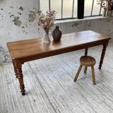 Walnut farm table 185 cm