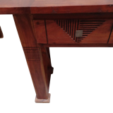 Antique oak console