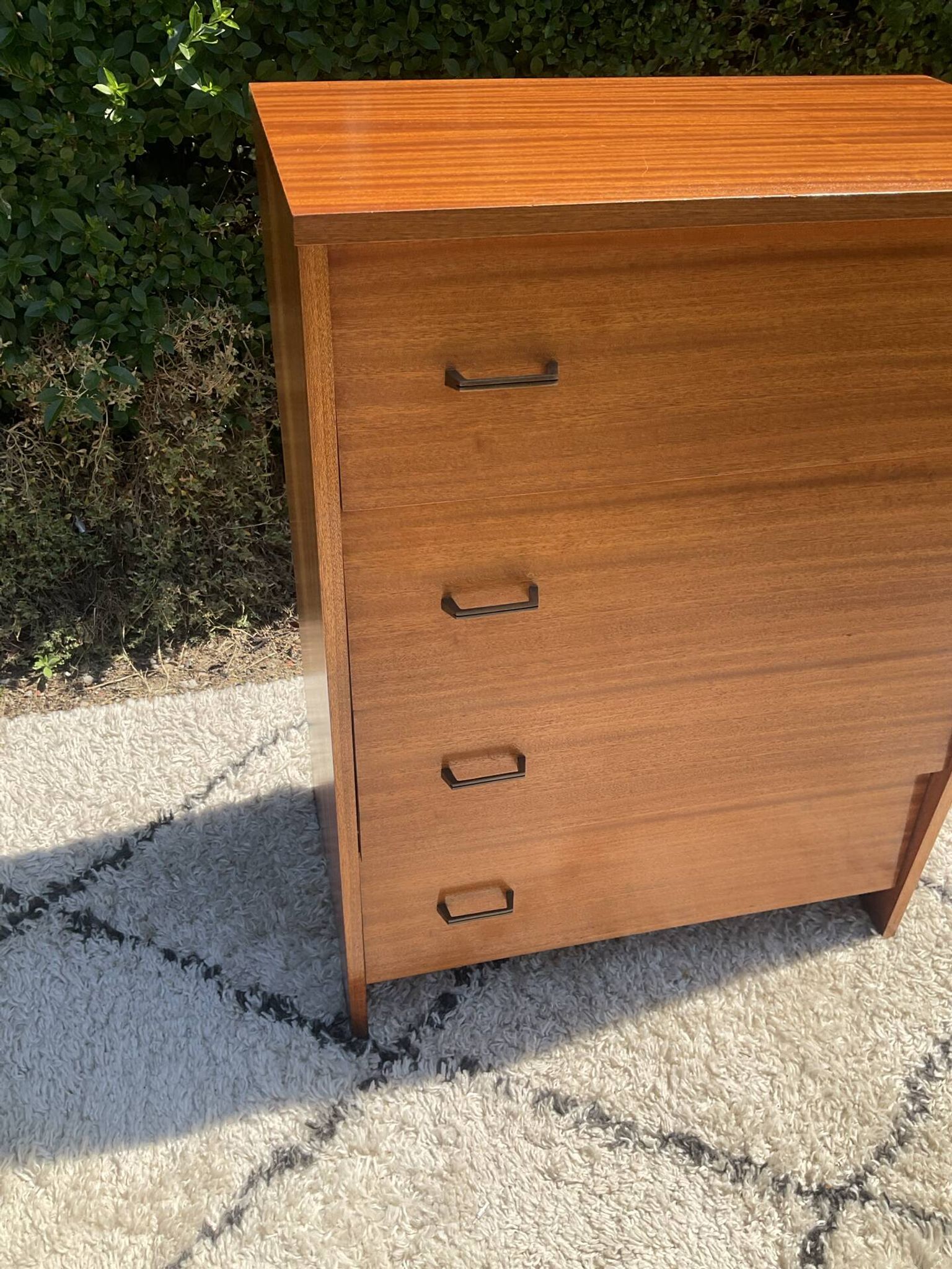 Vintage shoe cabinet from the 1970s.