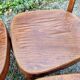 4 chaises bistrot suisses Horgen type années 50