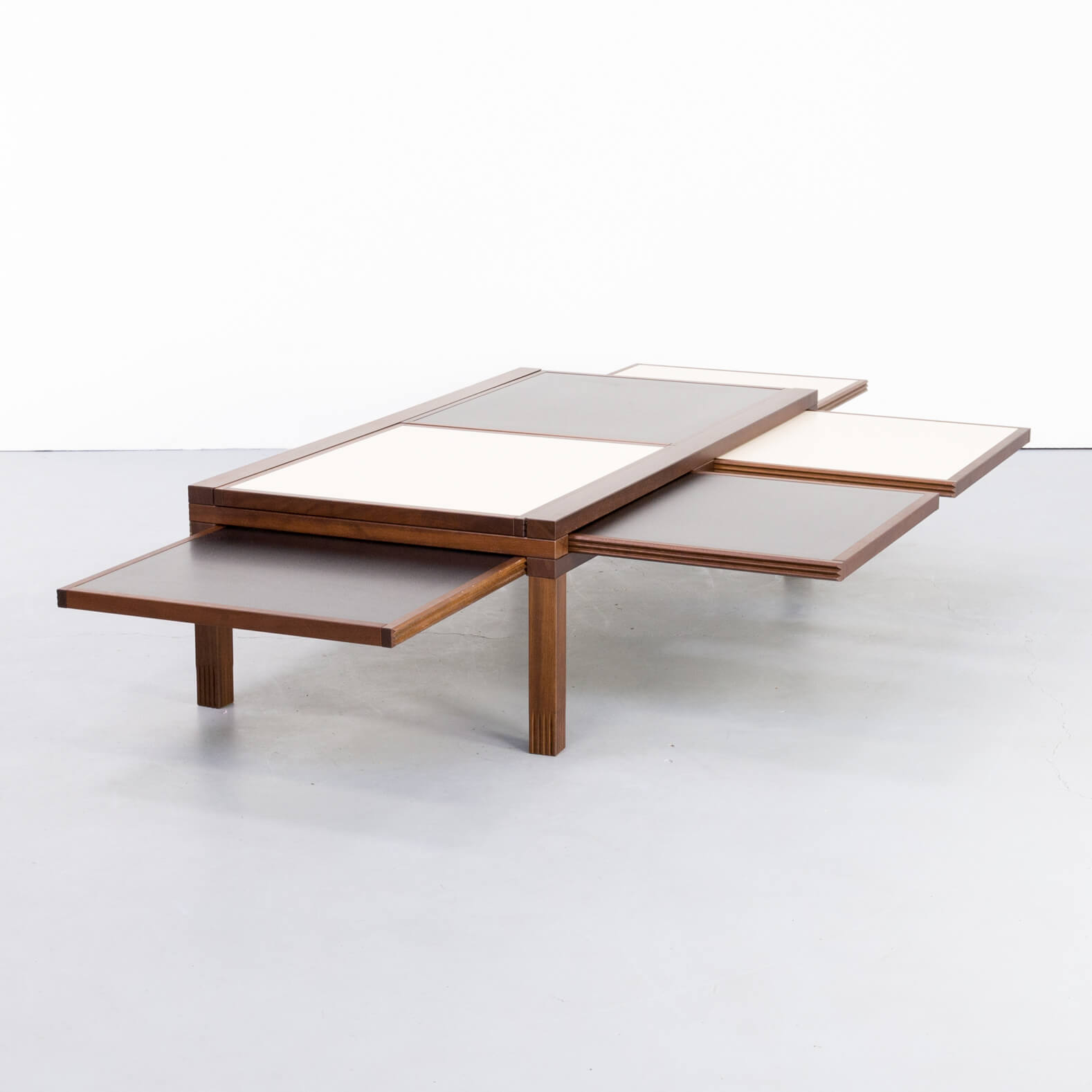 80s Bernard Vuarnesson “Hexa” coffee table for Bellato