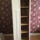 Small antique Parisian wardrobe