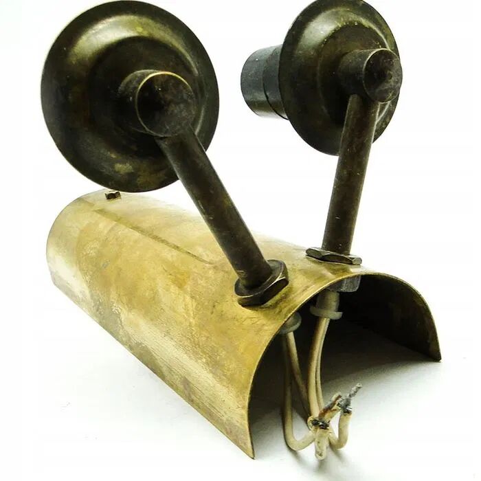 CCV ART DECO two-armed wall lamp from the 70s