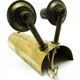 CCV ART DECO two-armed wall lamp from the 70s