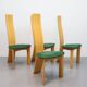 Ensemble de 4 chaises design Iris chair Bob van den Berghe