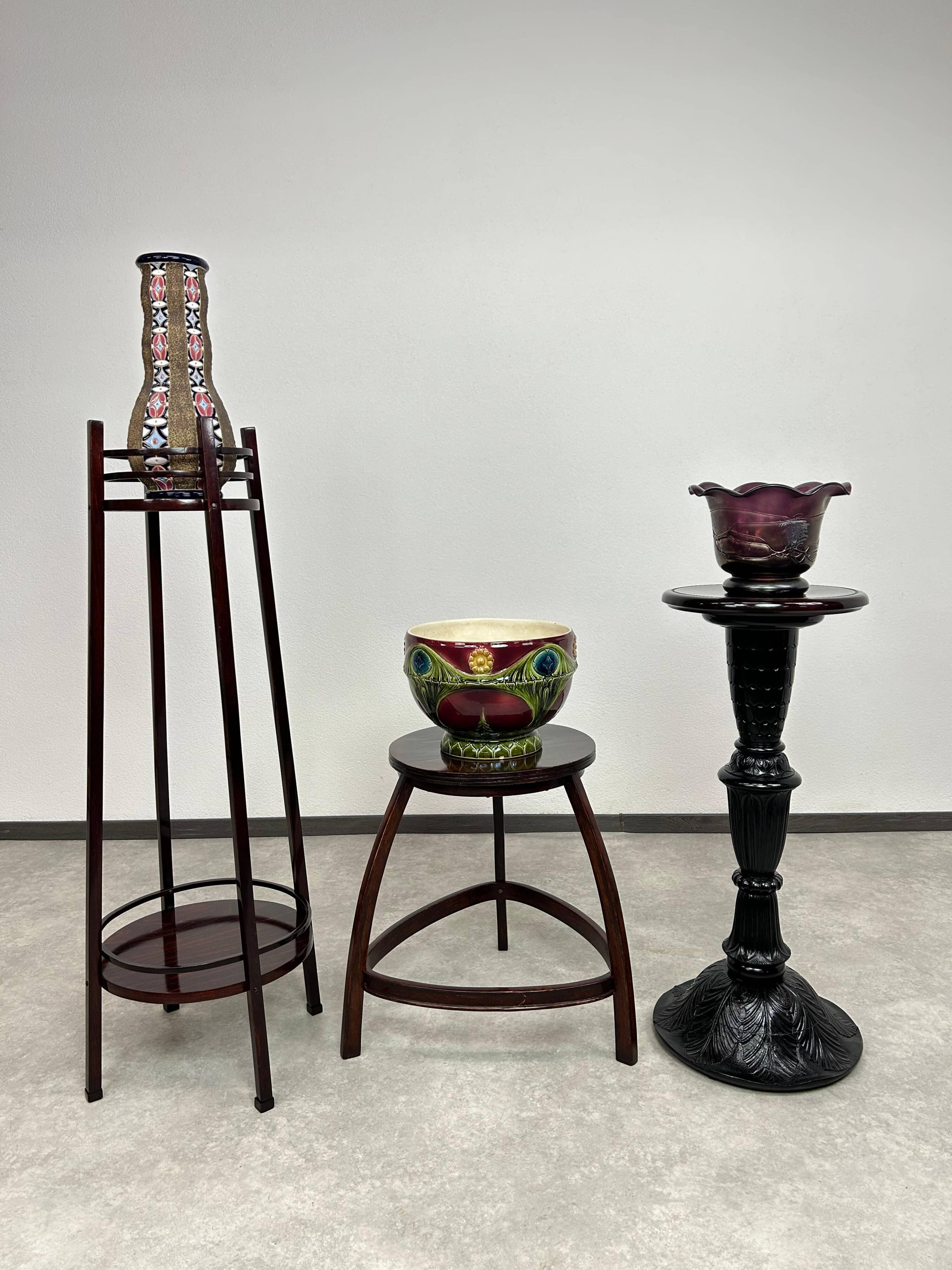 Support à fleurs Art Nouveau Thonet no.31 design Otto Wagner