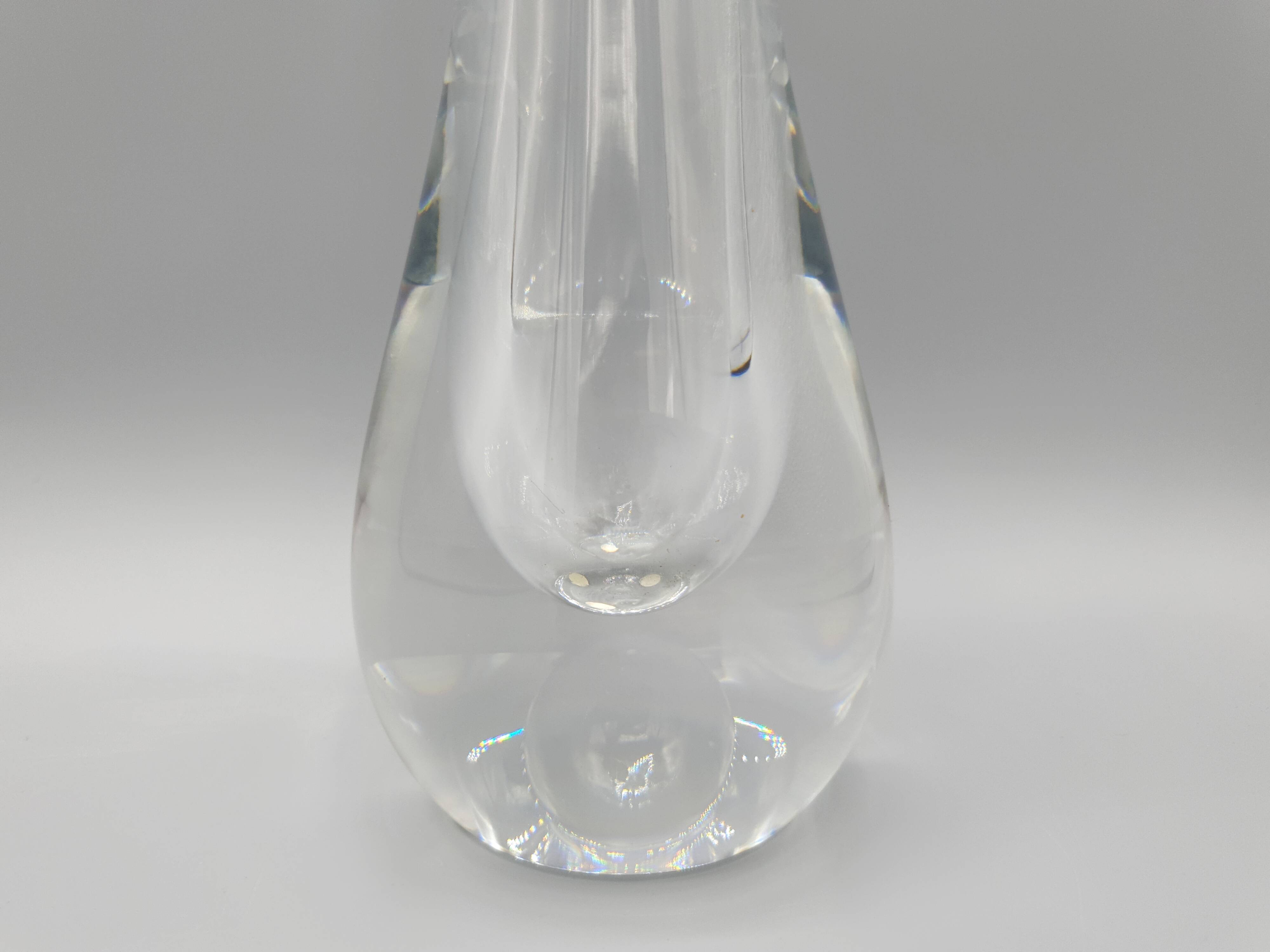 Crystal Baccarat soliflore vase, "Albane" model