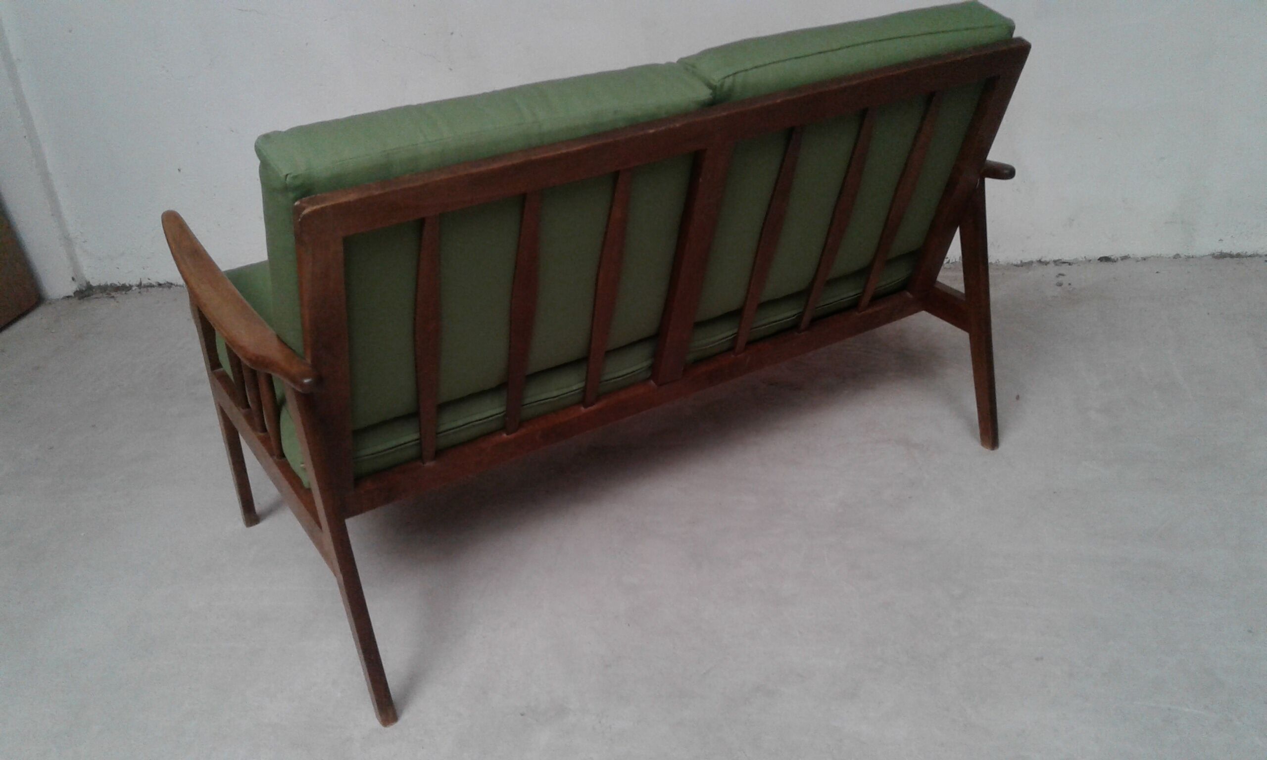 Sofa seat 2 places 60s vintage
