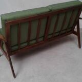 Sofa seat 2 places 60s vintage