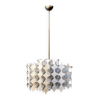 Lustre Cynthia par Mario Marengo pour Artemide, Italia 1968