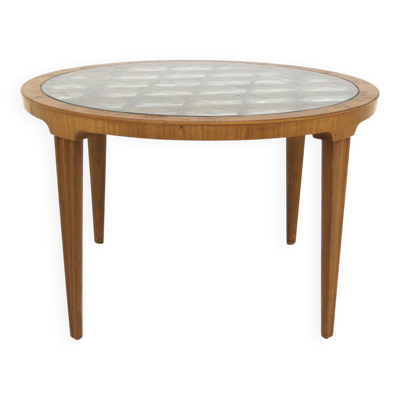 Table basse en noyer, Niels Enström, Ferdinand Lundquist & Co, Suède, 1940