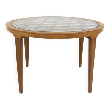 Table basse en noyer, Niels Enström, Ferdinand Lundquist & Co, Suède, 1940