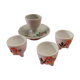 Lot de 4 coquetiers