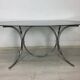 Glass steel table